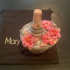 Mary Frances champagne on ice purse